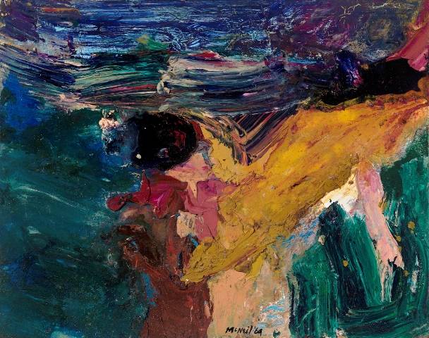 George McNeil: Des Moines Landscape 6/19/69 George McNeil: Des Moines Landscape 6/19/69